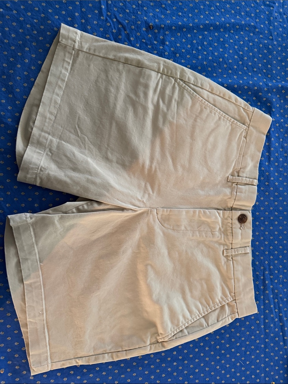 GAP Men's Beige Flat Front Shorts